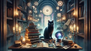 猫と占いの不思議な関係：魔術から心の癒しまで